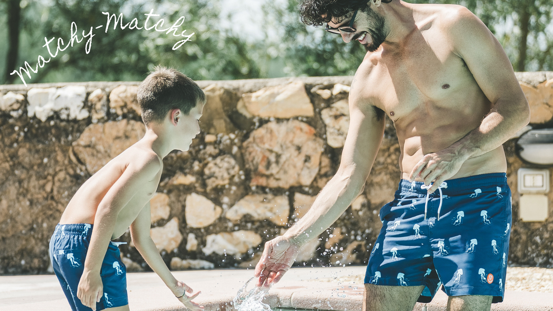 Matchy- Matchy : des maillots assortis pour la Fête des Pères