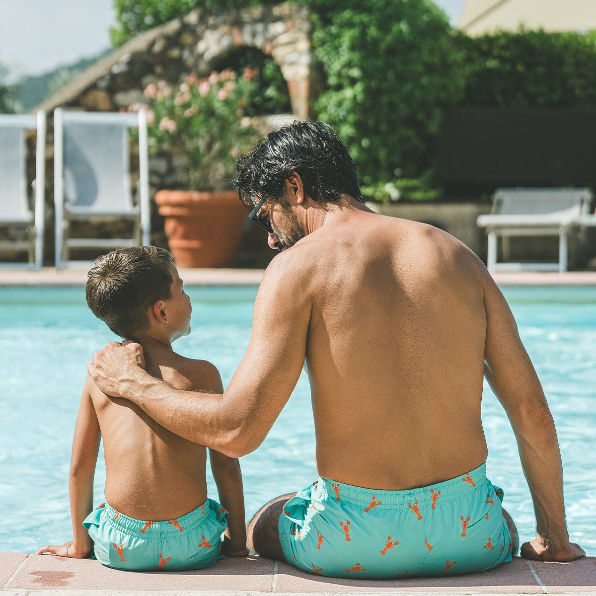 Pack Duo Père-Fils / Père-Fille / Teeshirt-maillot
