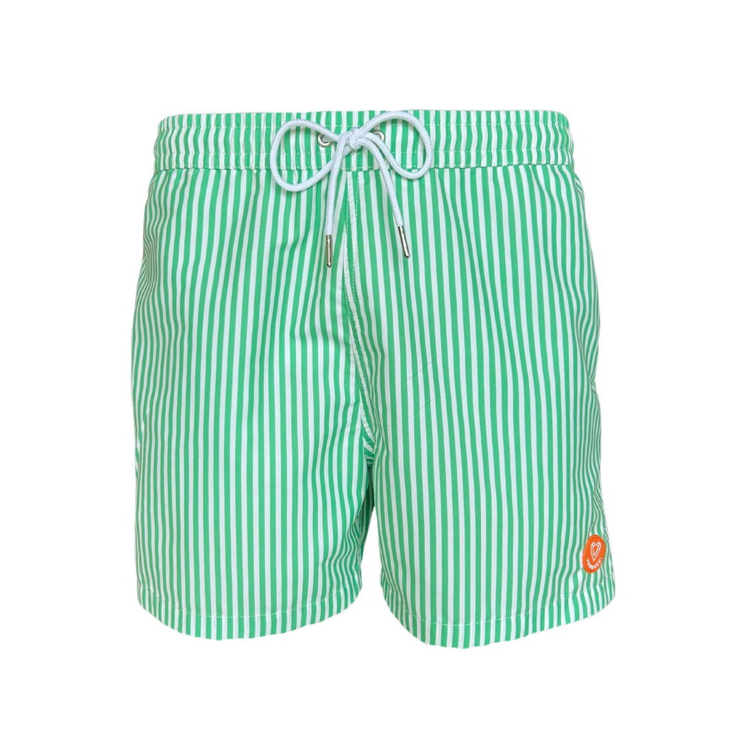 Swim shorts - L'Envolé striped