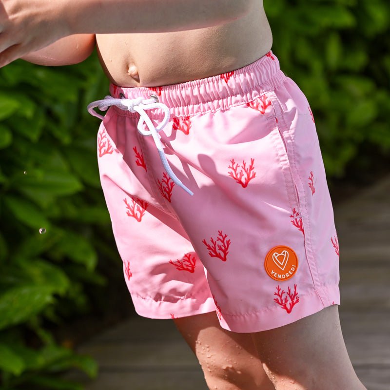 Maillot De Bain Garçon 12 Ans - Shorty Anti-glissant Avec Poche, Manches Courtes, Polyester/élasthanne, Séchage Rapide, Pour Piscine Et Plage - 8