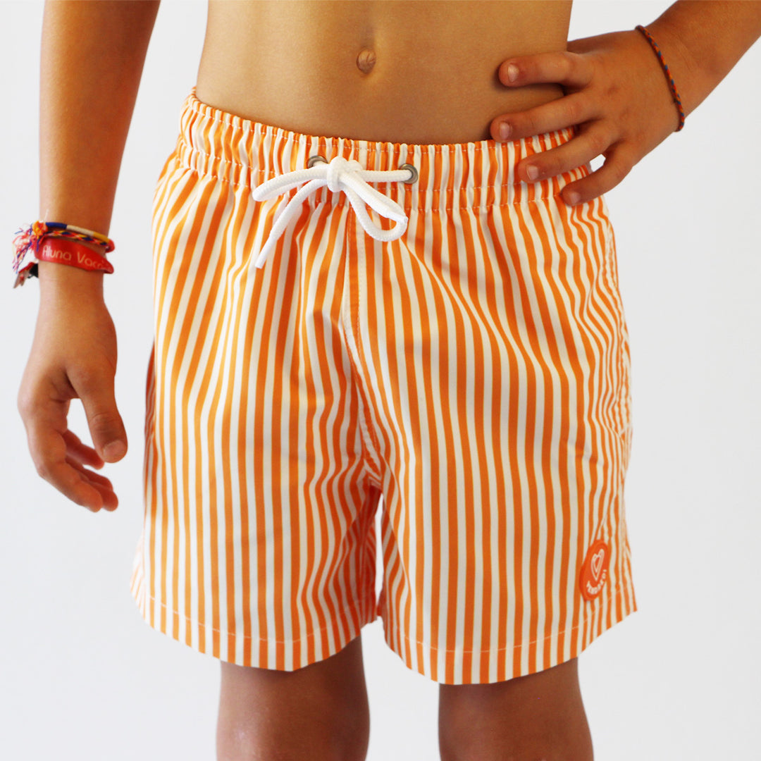 Maillot de bain enfant - Le petit Surfeur rayé