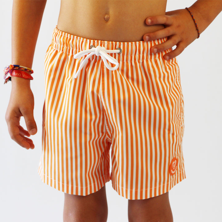 Maillot de bain enfant - Le petit Surfeur rayé