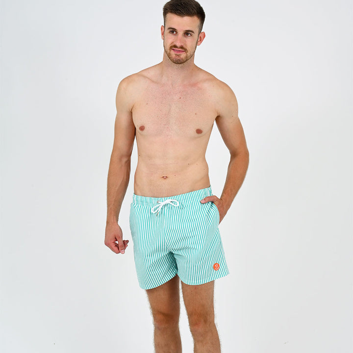 Maillot de bain - L'Immergé Aqua rayé