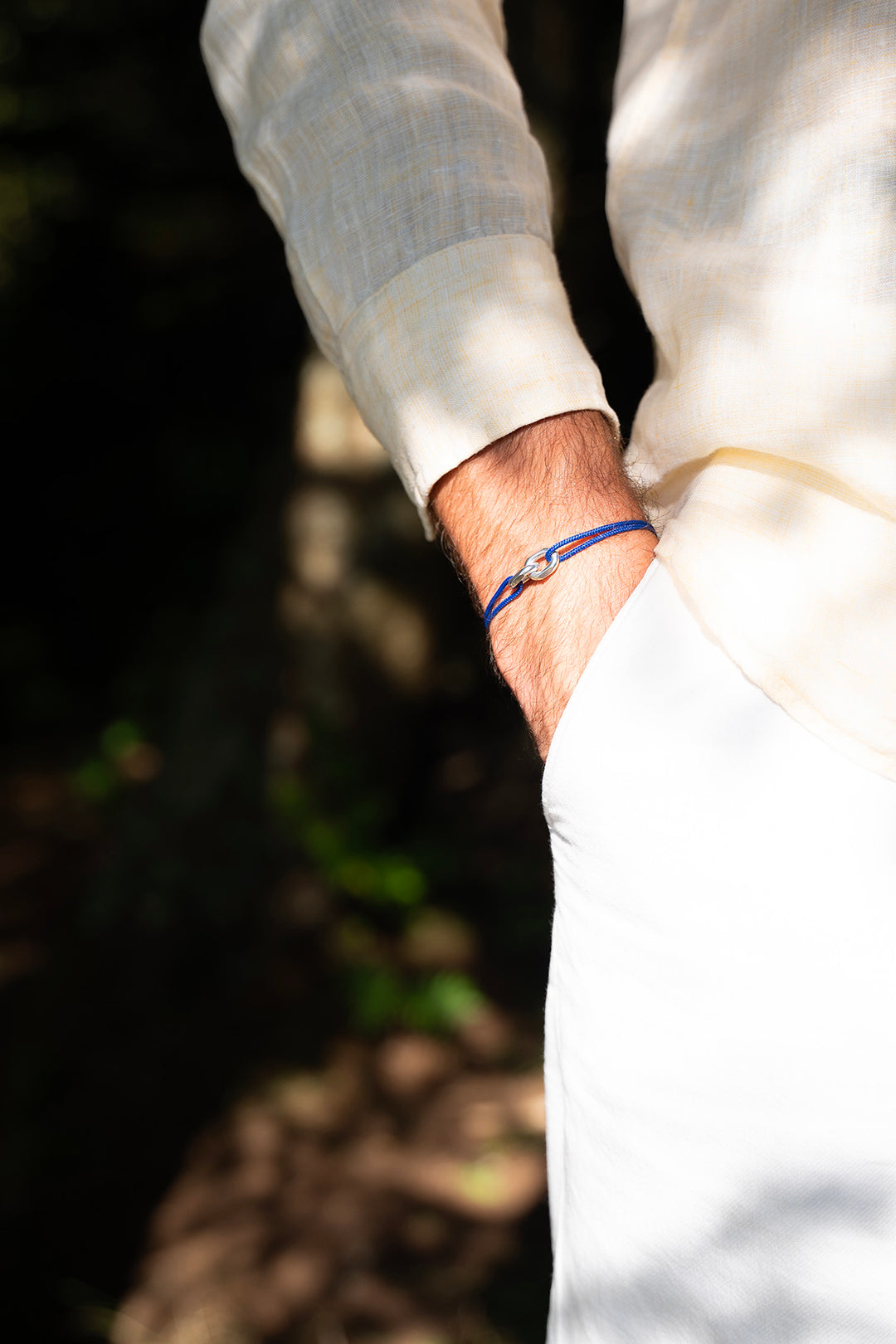 Bracelet Santorin - Bleu roi