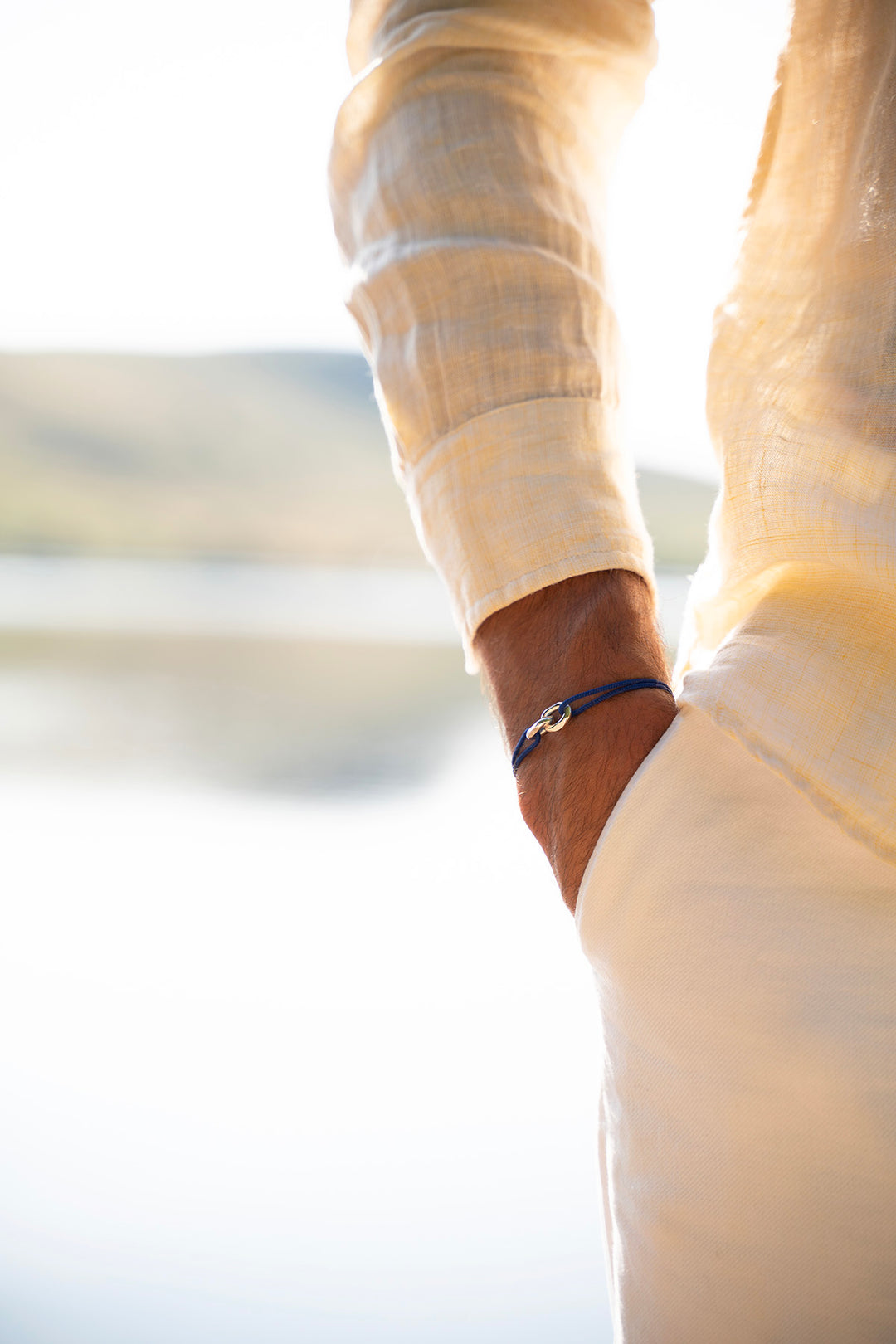 Bracelet Santorin - Bleu roi