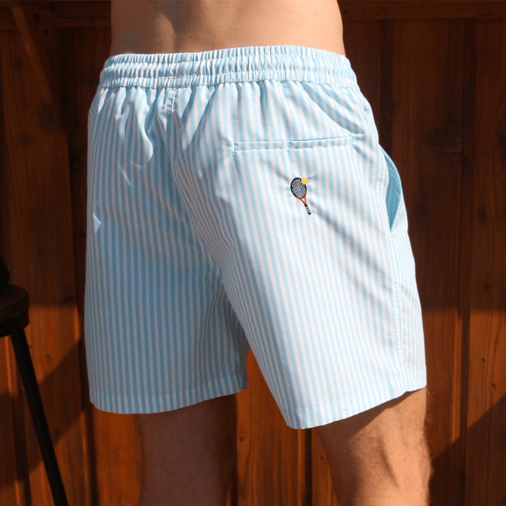 Short De Bain Homme Mossimo – Motif Floral Hawaïen, Bleu/gris, Taille 28, Neuf Avec étiquette
