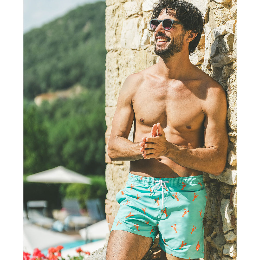 Le pack de 2 shorts de bain Papa / Fils assortis - L'Immergé aqua