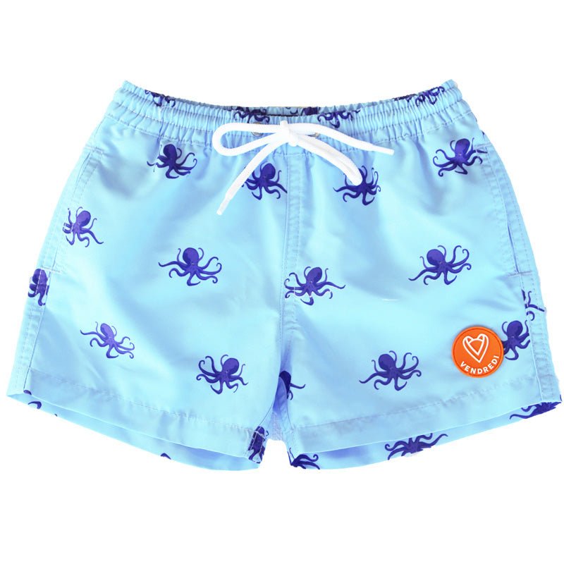 Children's swim shorts - Le petit Octopus 