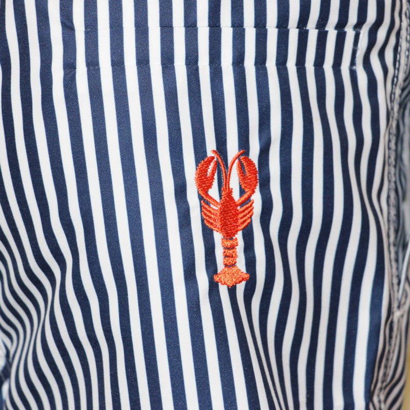 Children's swim shorts - Le petit Immergé striped