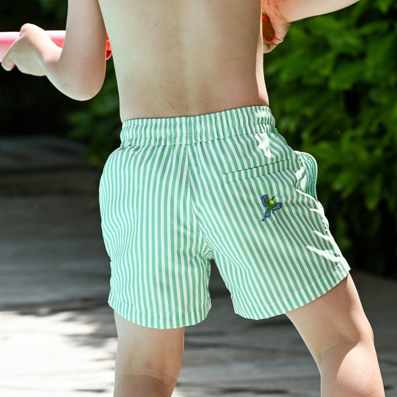 Children's swim shorts - Le petit Envolé striped